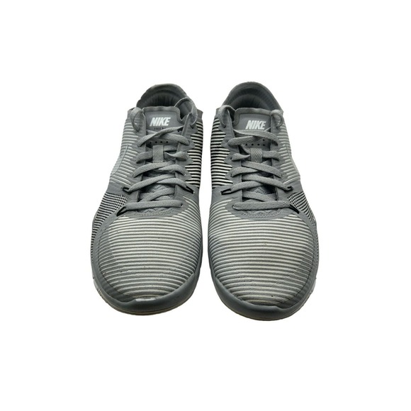 Nike Free Trainer 3.0 V4 (749361-010) Gray Athletic Shoes Men Size 7.5 - Picture 2 of 7